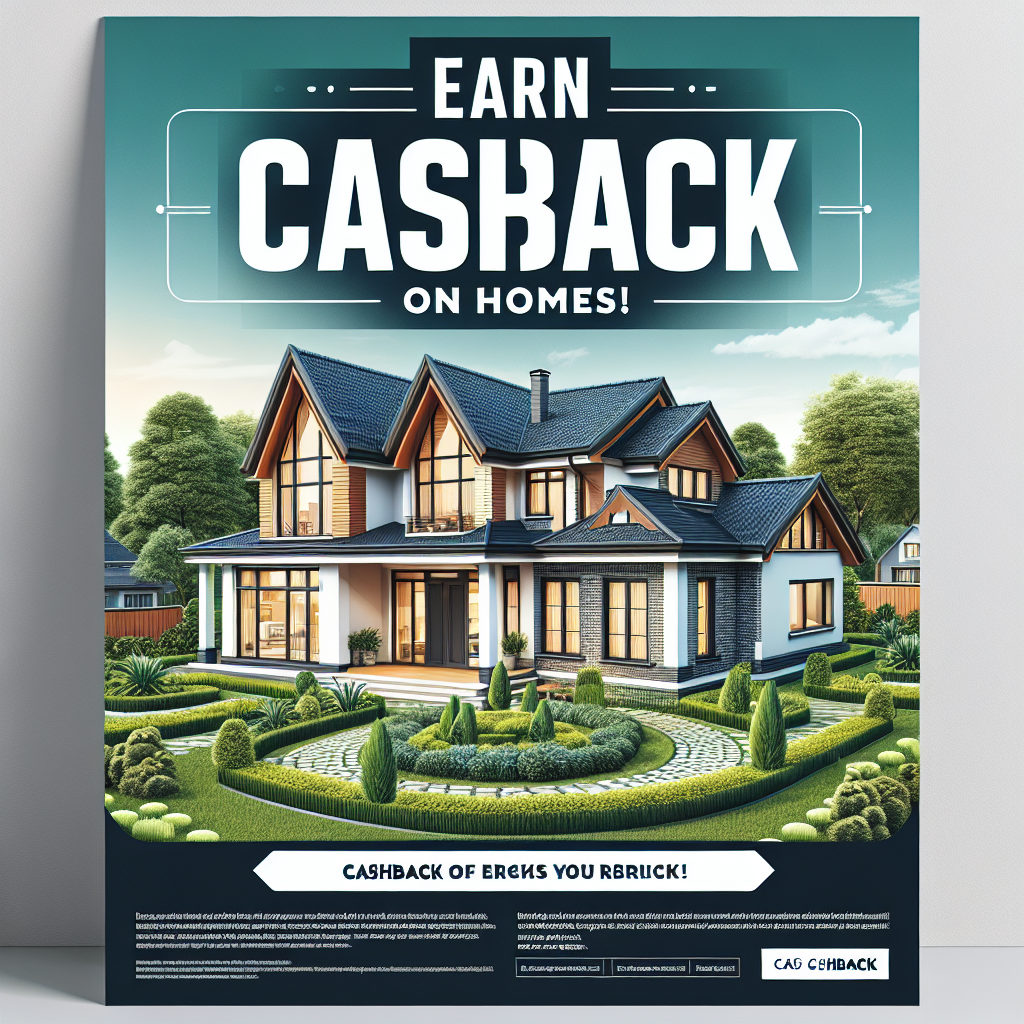 Earn Cashback on Homes!